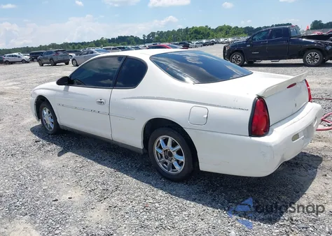 2004 Chevrolet Monte Carlo Ls z USA, uszkodzony, nr VIN 2G1WW12E049200887